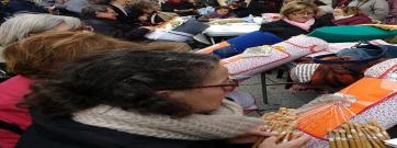 L’art i l’ofici de les puntes, al Portal de l’Àngel per Santa Eulàlia
