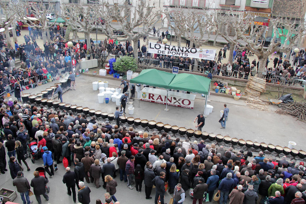 Lo Ranxo de Ponts posarà a cuinar prop de 60 calderetes.