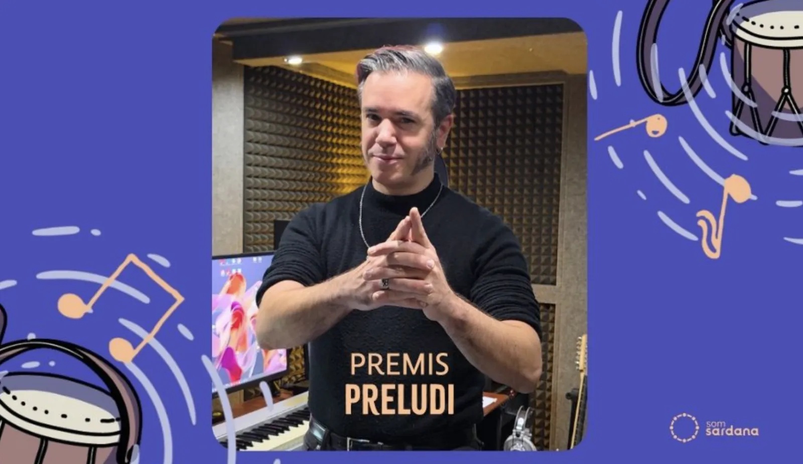 Arnau Tordera ser&agrave; el conductor dels Premis Preludi, Les millors sardanes del 2025.