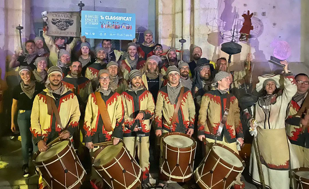 Els Carranquers de Cervera guanyen el 3er Concurs d’Enceses de Catalunya