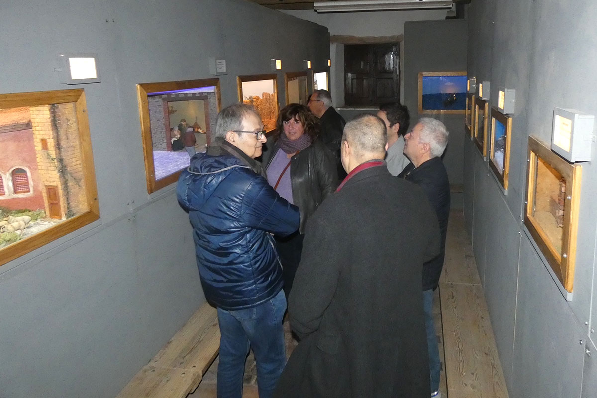 Els Pessebristes de Palau-Solità i Plegamans acompanyaran la visita a l’exposició amb música en directe i refrigeri