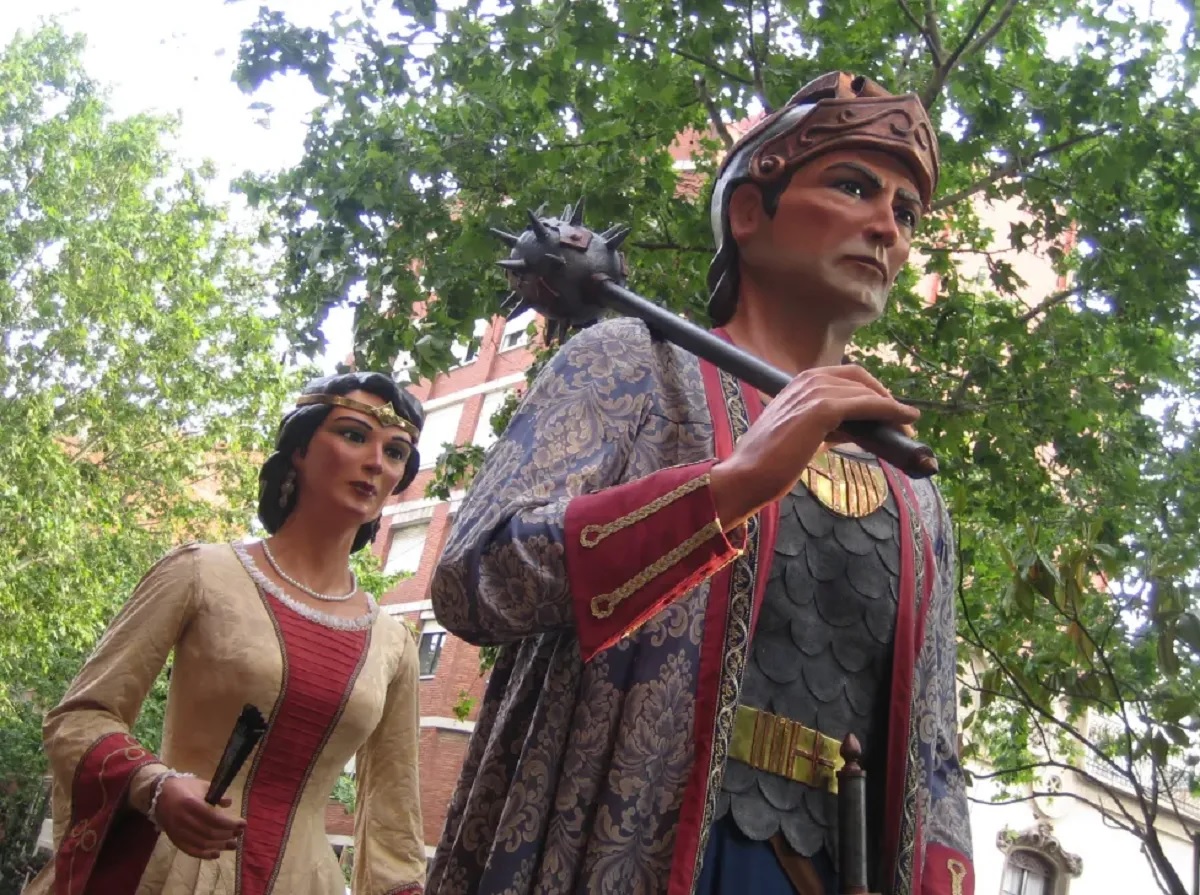 Els Gegants de la parròquia de Sant Jaume celebren la XV Trobada