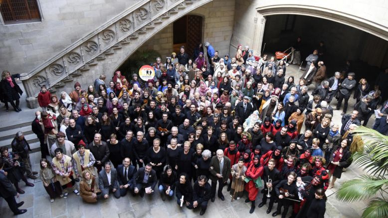 Els Pastorets es van representar al Palau l'any 2016. Autor: Salvador Redó