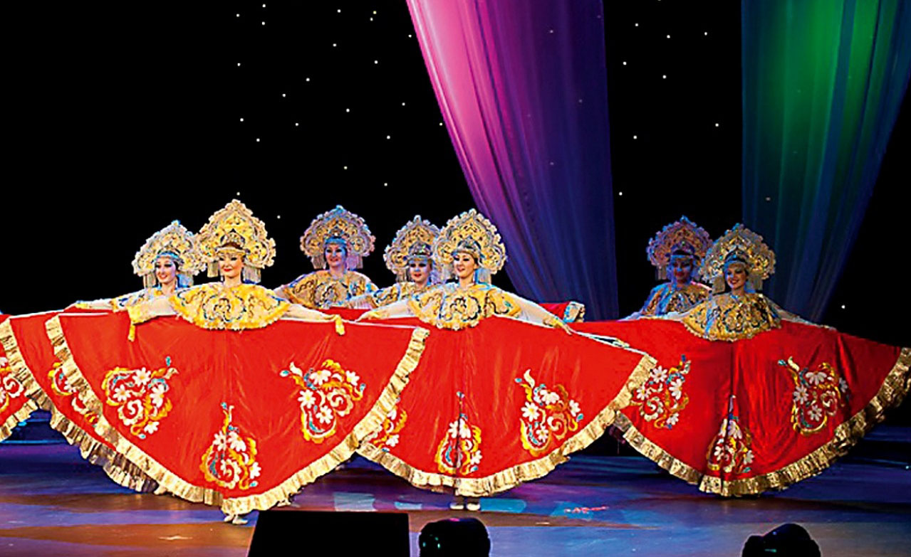 El ballet folklòric Krujevà, de la República russa de Baixkíria