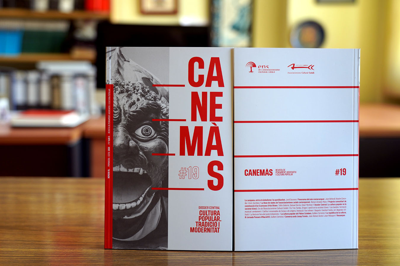 El Canemàs 19 presenta una imatge renovada per tal d'arribar a més públic i al conjunt de col·lectius de cultura populars
