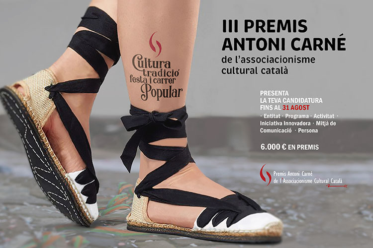 Cartell dels III Premis Antoni Carné.