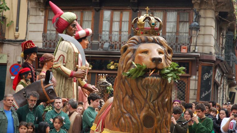 La festa major del barri del Pi se celebra cada any entorn el 23 de març