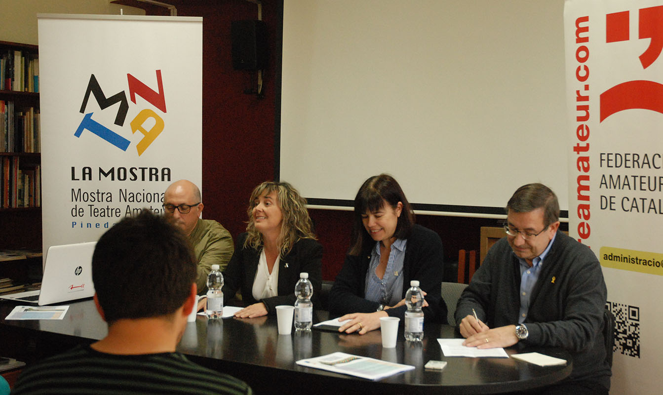 El conseller a l'exili Lluís Puig en ple assaig
