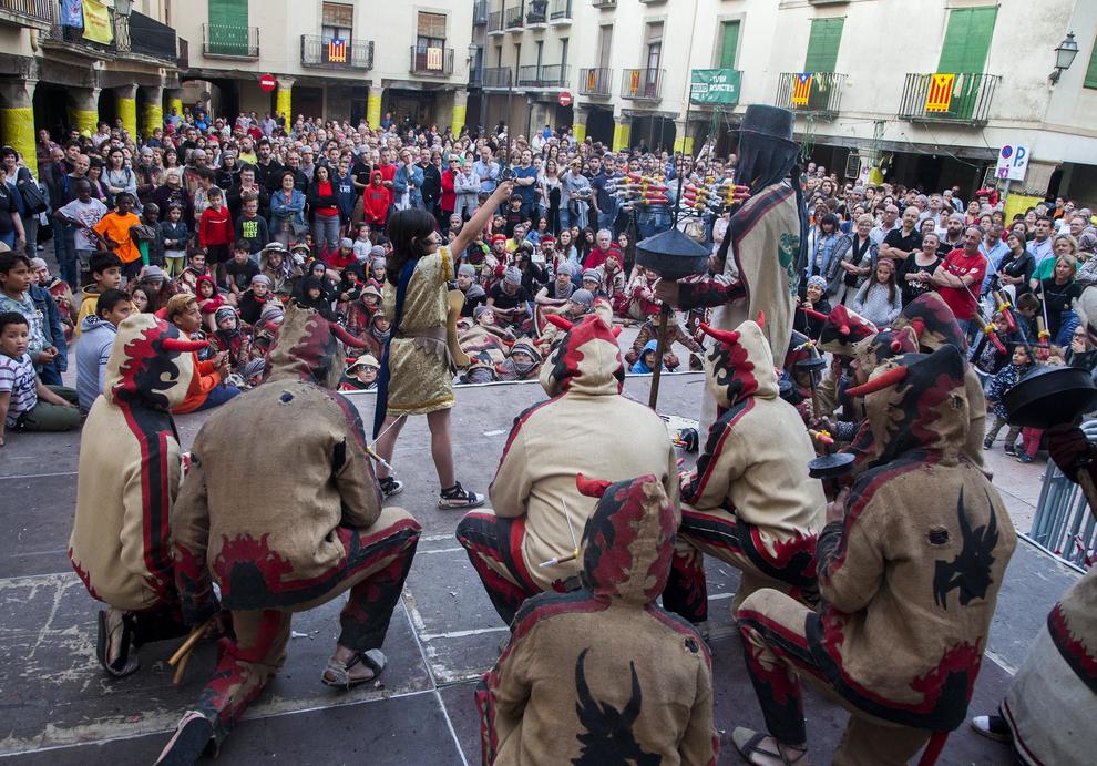 Més de 1.000 diables es reuniran a Cervera en la Trobada Nacional de Balls de Diables