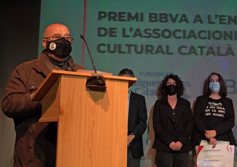 Enric Capdevila, en la gala de lliurament dels IV Premis Antoni Carné | Àlvar Andrés