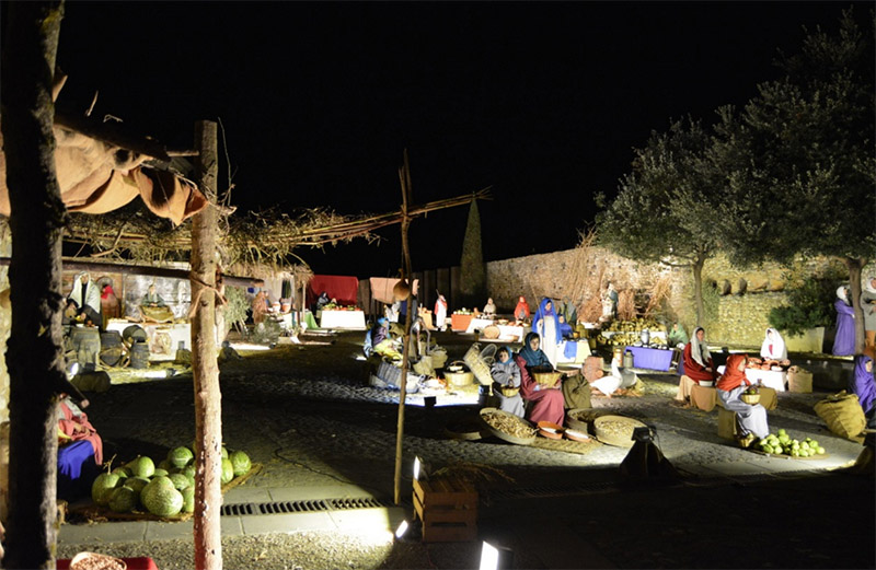 El pessebre vivent de Castell d'Aro