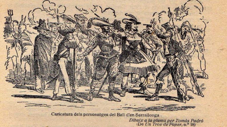 En el segle XIV, el Ball de Serrallonga era molt popular al Camp de Tarragona