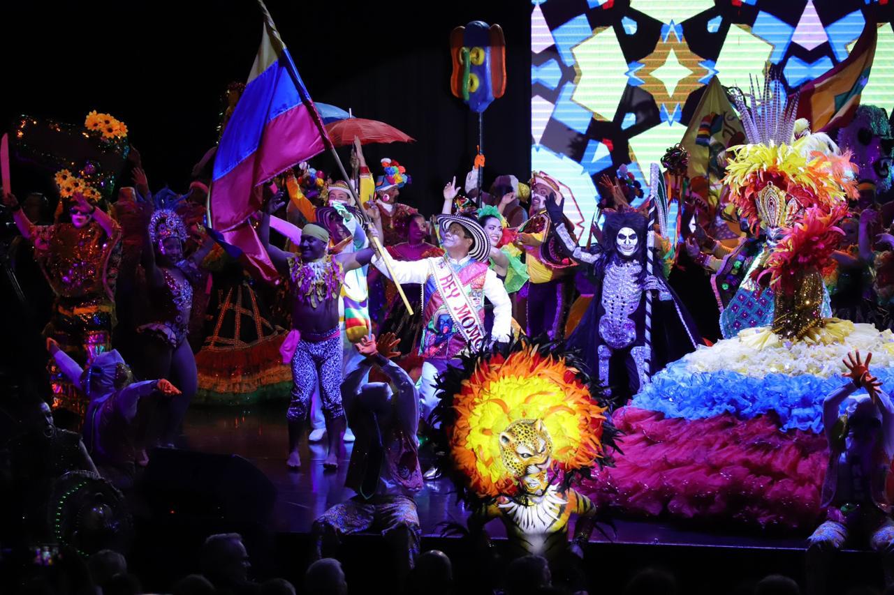 Representació del Carnval de Barranquilla en la inauguració del Comitè Intergovernamental