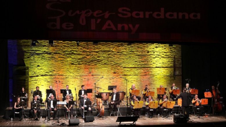 Imatge de l'última edició del concert-final La Sardana de l'Any, celebrat a l'Espluga de Francolí | Clara Feliu