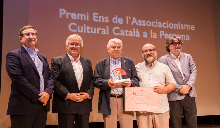 Imatge de la segona edició dels Premis Antoni Carné de l'Associacionisme Cultural Català