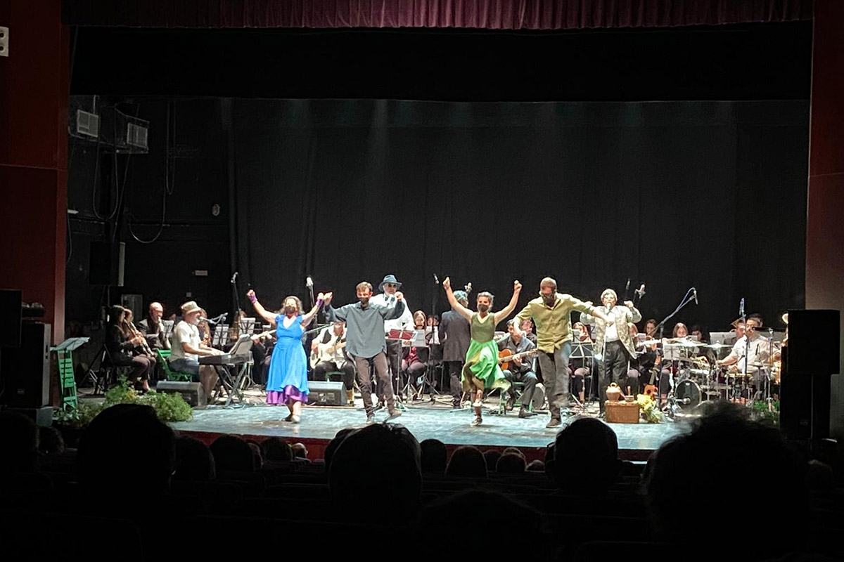 L'espectacle 'Camins de Jota' va tancar la 2a edició del Congrés | Foto: Ajuntament de Falset