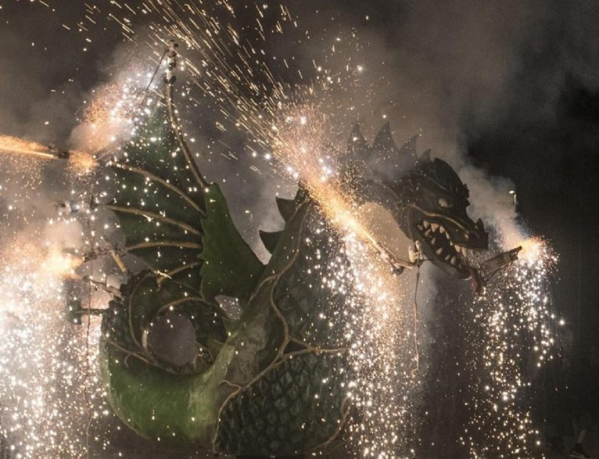 El Drac Nervon de Can Boada, un dels participants del 17&egrave; Festival