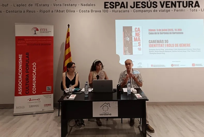 Presentació del número 30 de la revista Canemàs, a la Casa de la Sardana