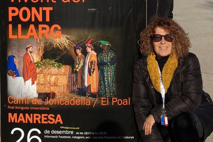 Des del març, Àngels Serentill és la presidenta de la Federació de Pessebres Vivents de Catalunya