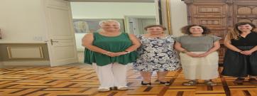 Reunió entre l’ENS i la consellera de Cultura Sònia Hernández Almódovar