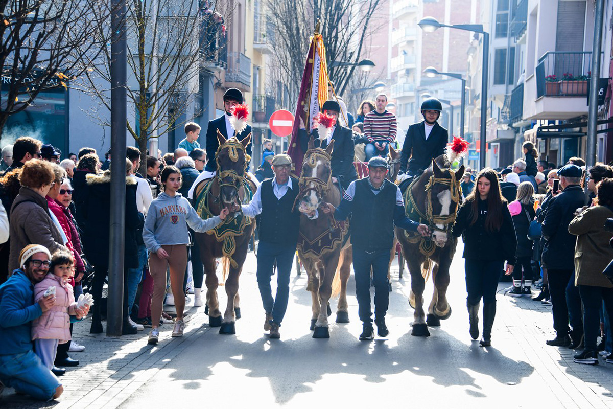 Mitja dotzena de municipis celebren els Tres Tombs aquest cap de setmana