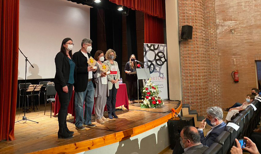Acte de lliurament dels Premis Recercat 2021 a Tortosa