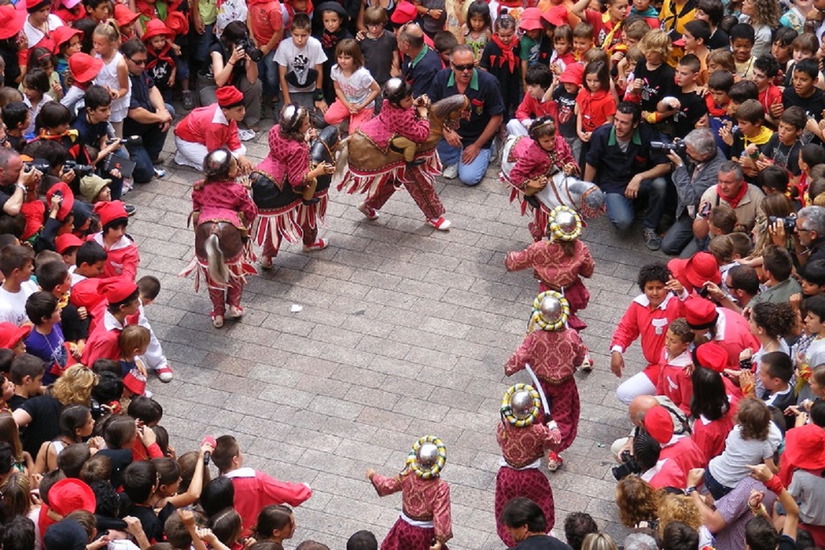 Els turcs i cavallets de la Patum infantil | Ràdio Berga
