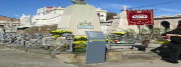 Doble homenatge al mestre Clavé al cementiri de Poblenou i a Montserrat