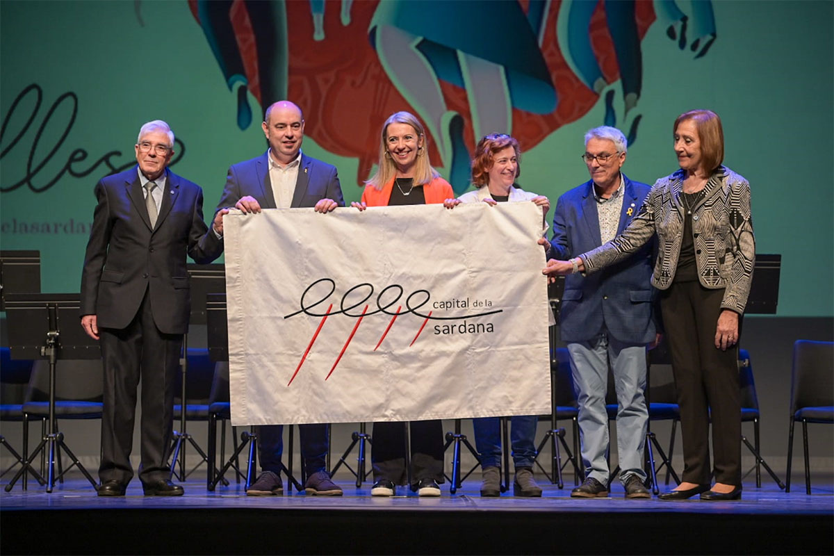 Traspàs de la bandera a Sant Cugat | CSC