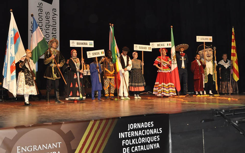 Les 47es Jornades Internacionals Folklòriques de Catalunya reforcen la presència al territori