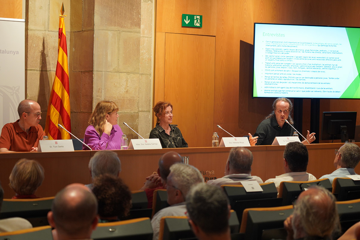 Antoni Serés, Natàlia Garriga, Adelaida Moya i David Nàcher