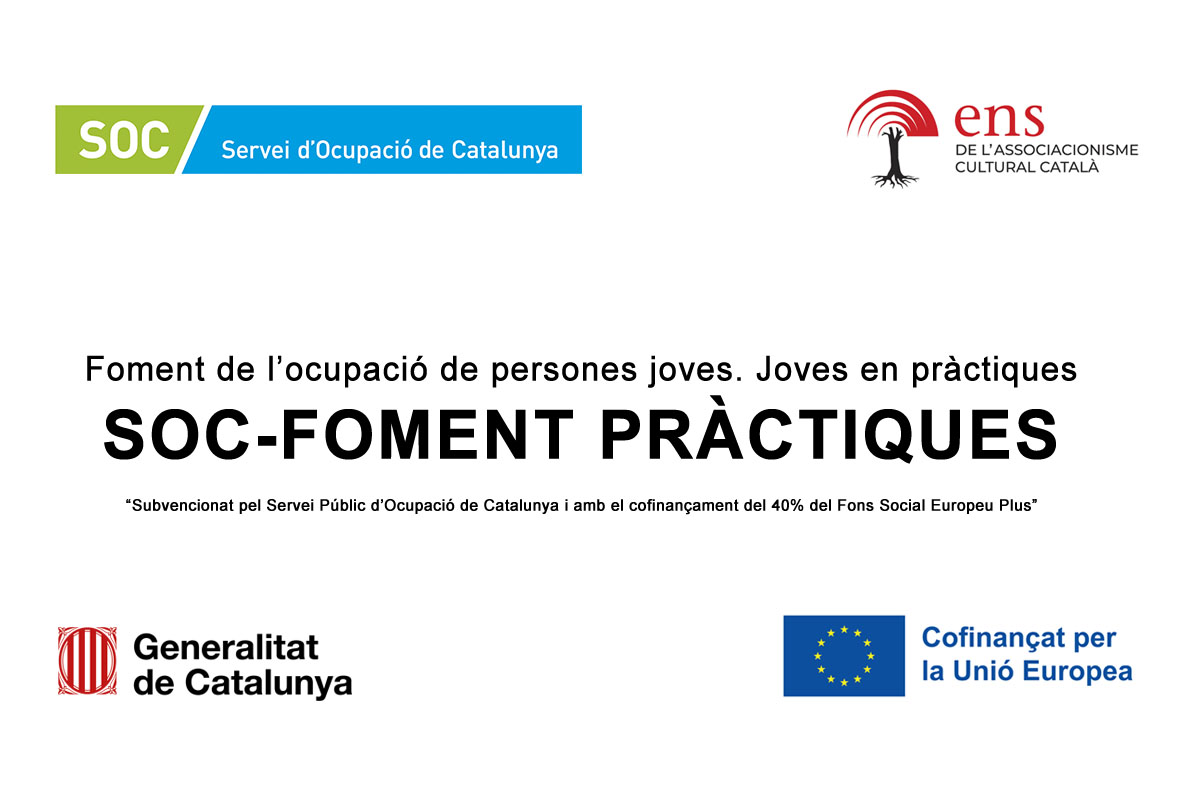 El Servei d'Ocupaci&oacute; de Catalunya ha atorgat una subvenci&oacute; a l'ENS per a l'exerci 2025