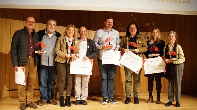Guanyadors dels III Premis Antoni Carné