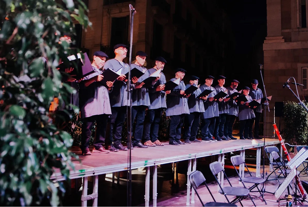 Concert dels Cors de Clavé a La Mercè 22