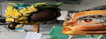 D’obrera a reina: la Mercè estrena un projecte internacional de bestiari
