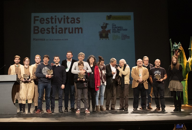 Foto de família de tots els guanyadors dels Premis BEST 2018
