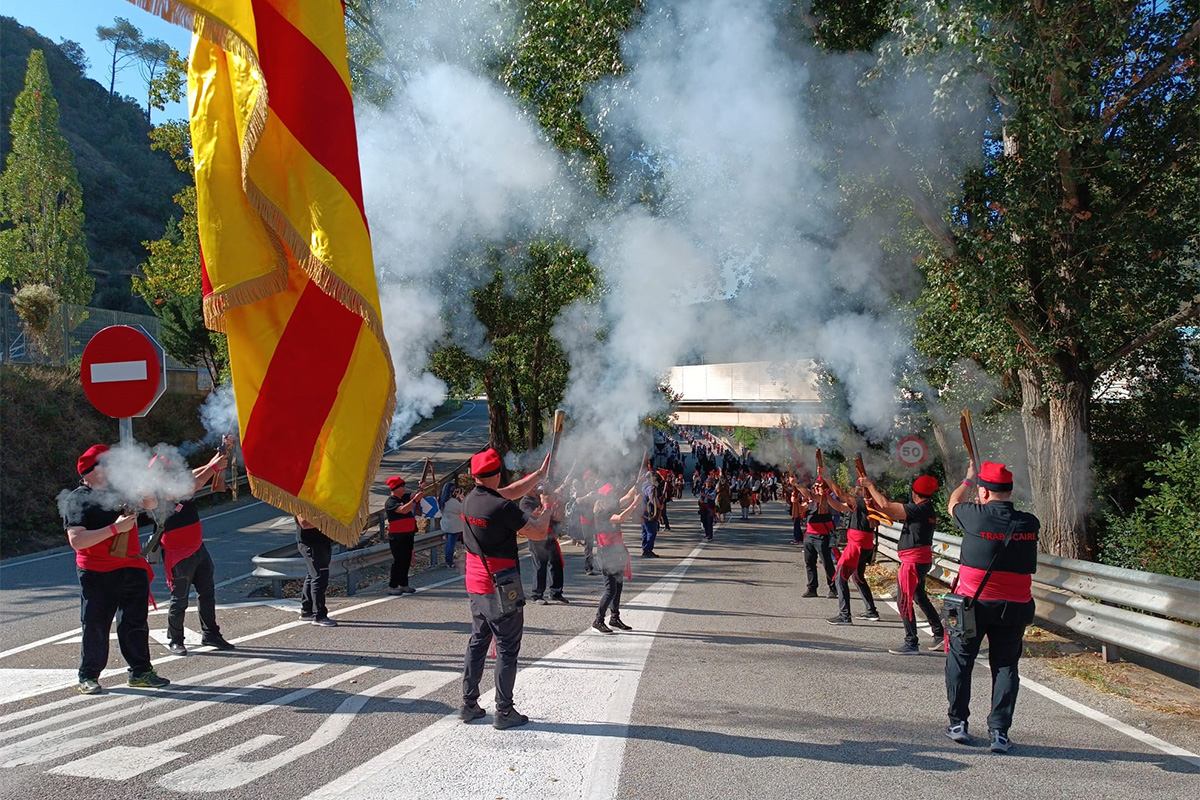 Els trabucaires galejaran a Montserrat pels 40 anys de la Coordinadora