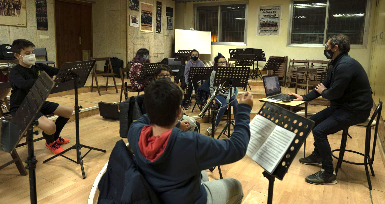 Escola de Música de la Banda i Cobla del Col·legi Santa Maria de Blanes | Àlvar Andrés