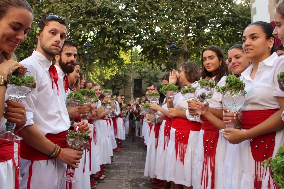 Una imatge de les festes de Sant Roc d'Arenys de Mar